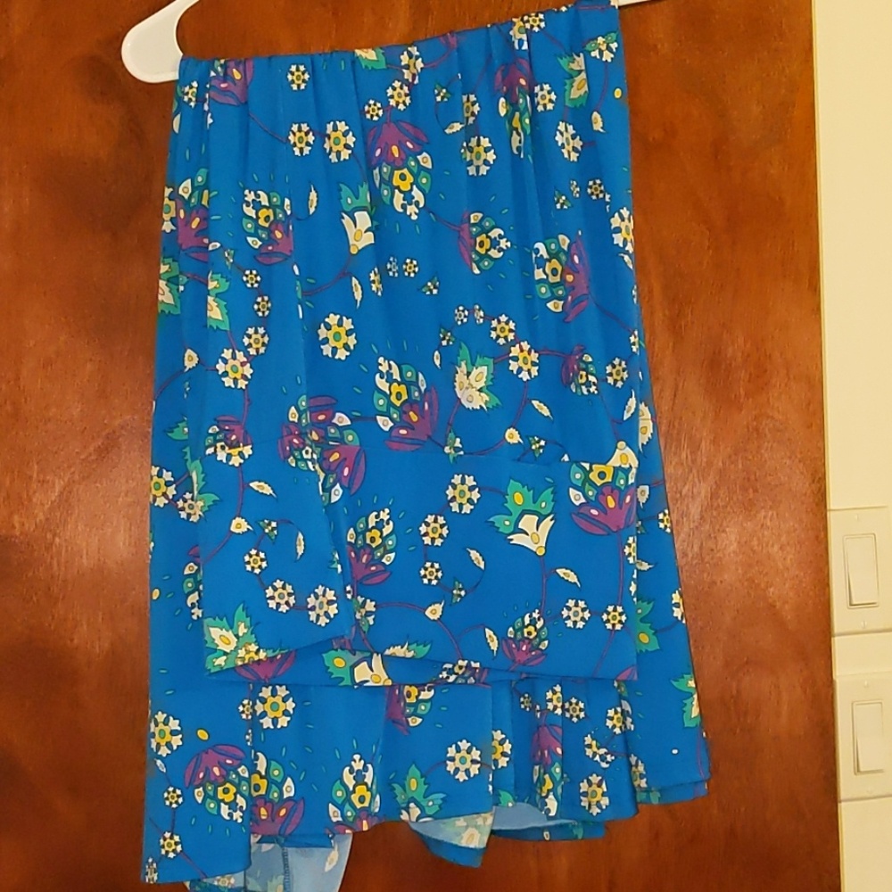 Lularoe floral maxi skirt